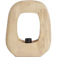 Light & Living Licht Houten Tafellamp Kelafo 33 X 40cm