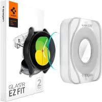 Spigen Tempered Glass Screen Protector [GlasTR EZ FIT] ontworpen voor Galaxy Watch 5 (44mm) / Galaxy Watch 4 (44mm) - 2-pack