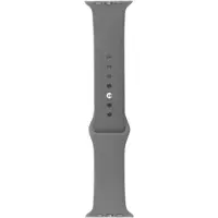 BlueBuilt Siliconen Bandje Zwart voor Apple Watch 44/45/46mm