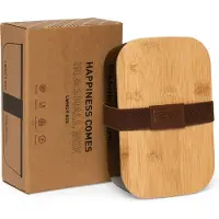 Retulp Lunchbox - Broodtrommel - Night Black - Bamboe