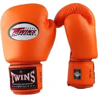 Twins Bokshandschoenen BGVL 3 – Echt Leer – Oranje – 12 oz