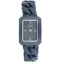 Oozoo Horloge met Schakelarmband Smoke Grey | Ultralight | C11278