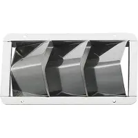 Talamex Ventilator Grill 3-inlets Grijs 205 x 114 mm