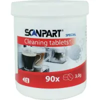 Scanpart Accessoire pour machine à café Cleaning Tablets x90