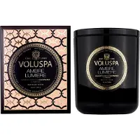 Voluspa Classic Maison Noir geurkaars 60 uur Ambre Lumiere
