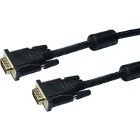 Lineaire XPCHD166A VGA kabel 0,5 m VGA (D-Sub) Zwart