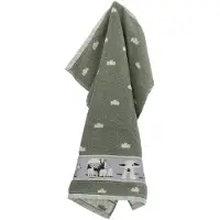 Bunzlau Castle Sheep keukendoek 53x60 Dark Green