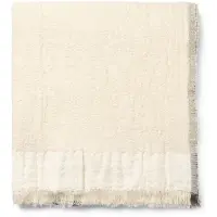 Ferm Living Weaver plaid 120x170 cm Crèmekleurig