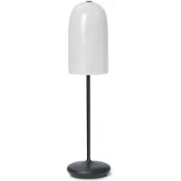 Ferm Living Gry tafellamp Zwart doorschijnend