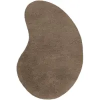 Ferm Living Forma Wollen Vloerkleed Small | Ash Brown