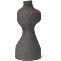 Ferm Living Yara Vaas Medium | Dark Grey