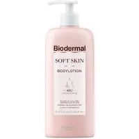 Biodermal Soft Skin Bodylotion, 400 ml - Herstelt de natuurlijke zachtheid van de huid, Verbetert de huidelasticiteit, Licht en hydraterend