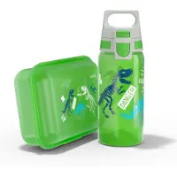 SIGG schoolset lunchbox drinkfles Jurassica - kindvriendelijk - BPA-vrij.