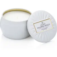 Voluspa Decorative tin kaars 25 branduren Bourbon Vanille