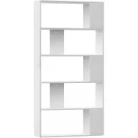 vidaXL Boekenkast / kamerscherm 80x24x159 cm bewerkt hout wit