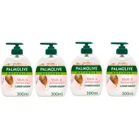 Palmolive Vloeibare Handzeep Pomp Amandel - 4 x 300 ml Voordeelverpakking