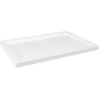 vidaXL Douchebak rechthoekig 70x100 cm ABS wit