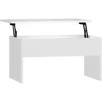 vidaXL Salontafel 80x50,5x41,5 cm bewerkt hout wit