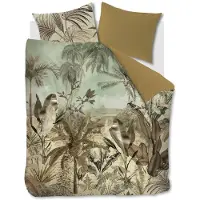 Beddinghouse Dekbedovertrek Banda Green Katoen-200 x 200 / 220 cm | 2-Persoons
