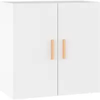 vidaXL Wandkast 60x30x60 cm bewerkt hout wit