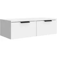 vidaXL Wandkast, wit, 68x30x20 cm, van houtvezel