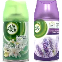 Air Wick Duopak MIX - Lavendel & Jasmjn Witte bloemen - Navulling 2 x 250 ml