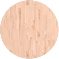 vidaXL Tafelblad rond Ø90x4 cm massief beukenhout