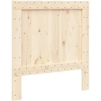 vidaXL Hoofdbord 100x104 cm massief grenenhout