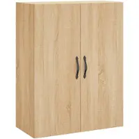 vidaXL Wandkast 69,5x34x90 cm bewerkt hout sonoma eikenkleurig
