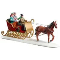Lemax Victorian sleigh ride kerstfiguur