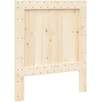 vidaXL Hoofdbord 90x104 cm massief grenenhout