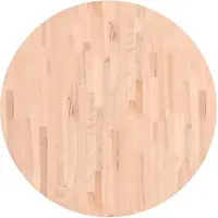 vidaXL Tafelblad rond Ø90x1,5 cm massief beukenhout