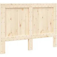 vidaXL Hoofdbord 140x104 cm massief grenenhout