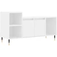 vidaXL Tv-meubel 100x35x55 cm bewerkt hout wit