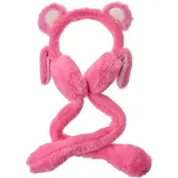 Clayre & Eef Oorwarmers Kinderen one size Roze Polyester