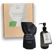 Leeff Giftbox - Minty moment hand soap + refill