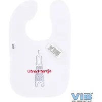 Vib - Slabbetje Luxe velours - Utrechtertje - Babykleertjes - Slabbetjes - zwangerschap aankondiging - baby aankondiging