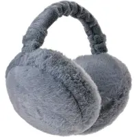 Clayre & Eef Oorwarmers one size Grijs Polyester