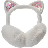 Juleeze Oorwarmers Kinderen one size Wit Polyester