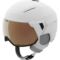 Giro Skihelm Women Aria Spherical Matte White Vivid Copper-M