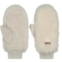 Barts - Women's Fur Mitts - Handschoenen One Size, beige