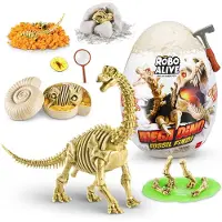 Robo Alive ZURU - - Mega Dino Fossil Find - Speelgoedrobot - Brontosaurs