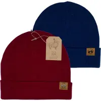 MowMow 2-pack Muts Merino - Beanie - Heren - Dames