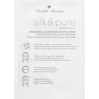 Charlotte Meentzen Silk en pure Hydrogel oogpads met hyaluron Eye Patches 5 st