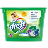 Dreft Wasmiddel Capsules Ultimate Care - 42 stuks