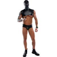 Svenjoyment Underwear Mannen Harnas met Hoofmasker Set