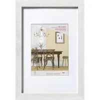 Walther design Fiorito - MDF Houten lijst - Fotoformaat 60x80 cm - Kunstglas - Wit