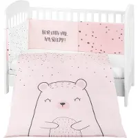 Kikkaboo Game Style Eu Bear With Me 60/120 Cm 2 Pieces Roze Kinderen