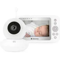 Kikkaboo Aneres Baby Monitor With Video Transparant One Size / EU Plug 220V Kinderen