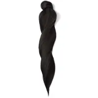 Rapunzel of sweden Ponytail Straight / Clip-in / Medium Volume 1.0 Black 40 cm Hair extensions 80 g
